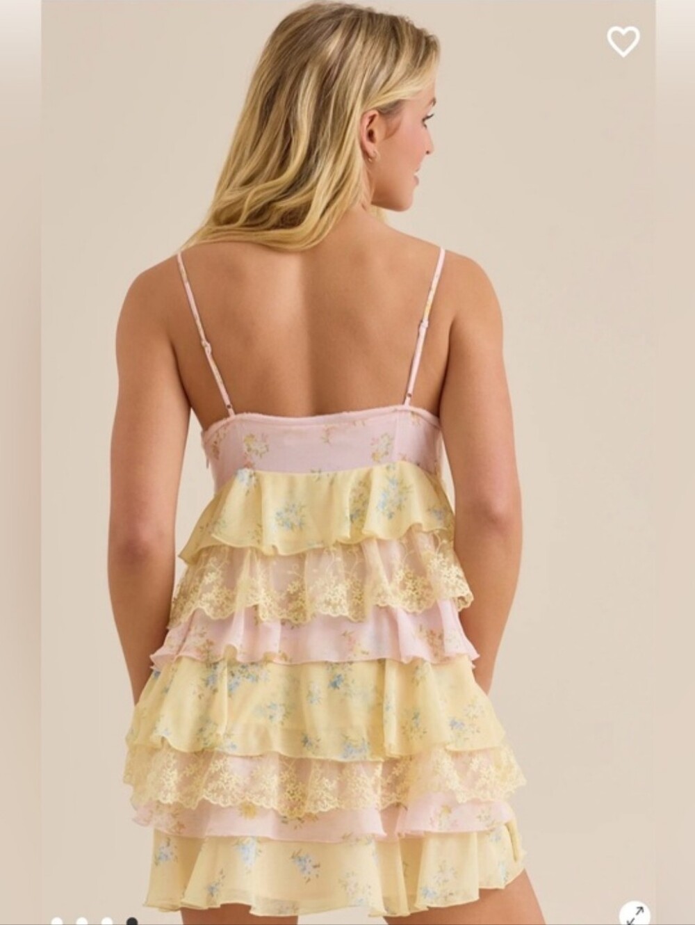 Altar'd State Lelani Mini Pastel Dress - Picture 3 of 9